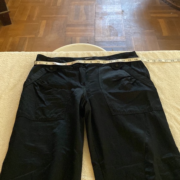 Roberta Scarpa Made in Italy stunning satin looking cargo joggers w/pockets - Picture 14 of 16